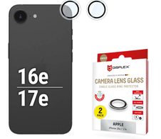 DISPLEX Premium Camera Lens Glass, iPhone 16e & 17e - 2 Stück