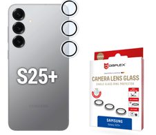 DISPLEX Premium Camera Lens Glass, Samsung Galaxy S25+ Schutzringe