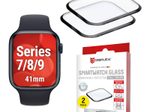 DISPLEX Unzerbrechliches Full Cover Smartwatch Glass für Apple Watch 9/8/7 (41mm)