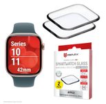DISPLEX Full Cover Schutzfolie Apple Watch 11/10 (42mm)