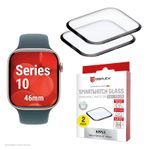 DISPLEX Unzerbrechliches Full Cover Smartwatch Glass für Apple Watch 10 (46mm)