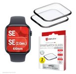 DISPLEX Unzerbrechliches Full Cover Smartwatch Glass für Apple Watch SE/SE2 (44mm)
