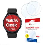 DISPLEX Unzerbrechliches Smartwatch Glass für Samsung Galaxy Watch 6 Classic (47mm)