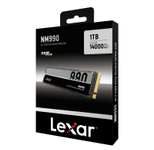 Lexar M.2 2280 SSD NM990 1TB intern PCIe 5.0 x4
