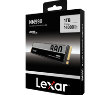 Lexar M.2 2280 SSD NM990 1TB intern PCIe 5.0 x4