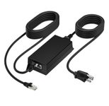 Poly PoE++ 65 W 2,5 G Adapter mit 3,66 m CAT6A-Kabel und Netzkabel