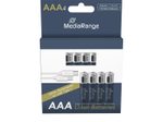 MediaRange USB-Akkus mit Ladekabel Micro AAA 500 mAh, 4 St.