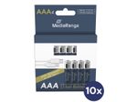 MediaRange USB-Akkus mit Ladekabel Micro AAA 500 mAh