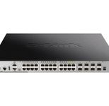 D-Link DGS-3630-28PC/SI/E, 28-Port Layer 3 Gigabit PoE Stack Switch (SI)