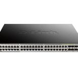D-Link DGS-3630-52PC/SI/E, 52-Port Layer 3 Gigabit PoE Stack Switch (SI)