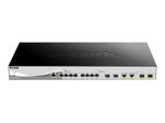 D-Link DXS-1210-12TC/E, 12-Port Smart Managed 10G Switch 4x SFP+
