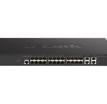 D-Link DXS-1210-28S, 24 x 10G SFP+  ports + 4 x 10G Base-T ports Smart Managed Switch