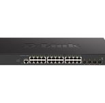 D-Link DXS-1210-28T, 24 x 10G Base-T ports + 4 x 10G/25G SFP28 ports Smart Managed Switch