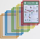 FRANKEN Magnetrahmen ECO, farbsortiert, DIN A4