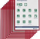 FRANKEN Magnetrahmen ECO, rot, DIN A3