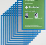 FRANKEN Magnetrahmen ECO, blau, DIN A4