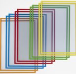 FRANKEN Magnetrahmen ECO, farbsortiert, DIN A3