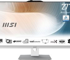 MSI Modern AM272P 1M All-in-One-PC 69cm (27") Weiß