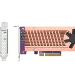 QNAP QM2-2P-384A Speicher-Controller