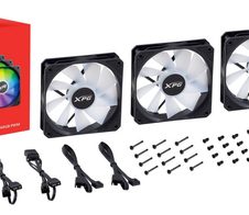ADATA XPG Lüfter 3er Pack Vento Reverse 120mm ARGB PWM schwarz