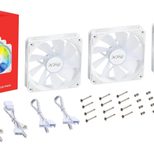 ADATA XPG Lüfter 3er Pack Vento Reverse 120mm ARGB PWM weiß
