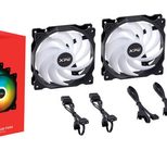 ADATA XPG Lüfter 3er Pack Vento 120mm ARGB PWM schwarz