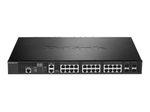 D-Link DXS-3400-24TC, 24-Port Layer2 Managed 10G Stack Switch 4x Combo