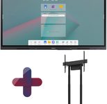 Samsung Flip WA75C Smart Signage Touch Display 189 cm 75 Zoll + Neomounts BL55-875BL1 MOVE motorisierter Standfuß