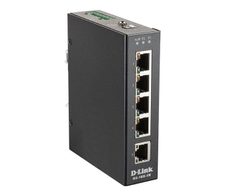 D-Link DIS-100E-5W, 5-Port Unmanaged Layer2 Fast Ethernet Industrial Switch