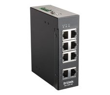 D-Link DIS-100E-8W, 8-Port Unmanaged Layer2 Fast Ethernet Industrial Switch