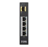 D-Link DIS-100G-5PSW, 5-Port Unmanaged Layer2 Gigabit PoE Industrial Switch