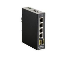 D-Link DIS-100G-5SW, 5-Port Unmanaged Layer2 Gigabit Industrial Switch