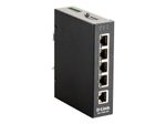 D-Link DIS-100G-5W, 5-Port Unmanaged Layer2 Gigabit Industrial Switch