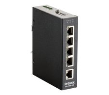 D-Link DIS-100G-5W, 5-Port Unmanaged Layer2 Gigabit Industrial Switch