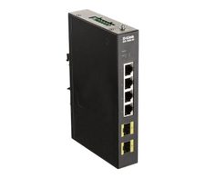 D-Link DIS-100G-6S, 4-port Gigabit Industrial Switch including 2 x 100/1000M SFP