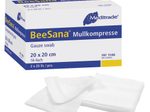 Meditrade® BeeSana®mit eingeschlagenen Schnittkanten Mull-Kompressen 20 cm x 20 cm