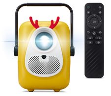 AOpen QF23s powered by Acer mobiler LED Beamer 250 ANSI Lumen gelb