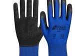 NITRAS® Arbeitshandschuhe 3521 7 blau,schwarz