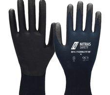 NITRAS® Arbeitshandschuhe 8815 Flexible Fit MF 11 blau,schwarz