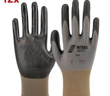 NITRAS® Arbeitshandschuhe 6225 6 grau