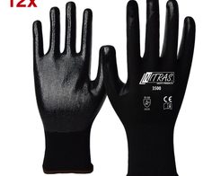 NITRAS® Arbeitshandschuhe 3500 6 schwarz