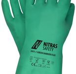 NITRAS® Chemikalienschutzhandschuh 3451 Green Barrier Flex 9 grün