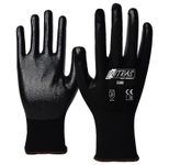 NITRAS® Arbeitshandschuhe 3500 9 schwarz