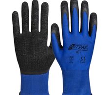 NITRAS® Arbeitshandschuhe 3521 11 blau,schwarz