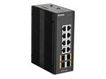 D-Link DIS-300G-12SW, 12 Port Layer2 Managed Gigabit Industrial Switch