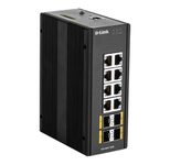 D-Link DIS-300G-12SW, 12 Port Layer2 Managed Gigabit Industrial Switch