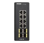 D-Link DIS-300G-12SW, 12 Port Layer2 Managed Gigabit Industrial Switch