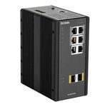 D-Link DIS-300G-8PSW, 8 Port Layer2 Managed Gigabit PoE Industrial Switch
