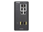 D-Link DIS-300G-8PSW, 8-Port Layer 2 Managed Gigabit PoE Industrial Switch