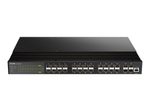 D-Link DIS-700G-28XS, 28-Port Layer2 Managed Gigabit Industrial Fiber Switch 4x 10G